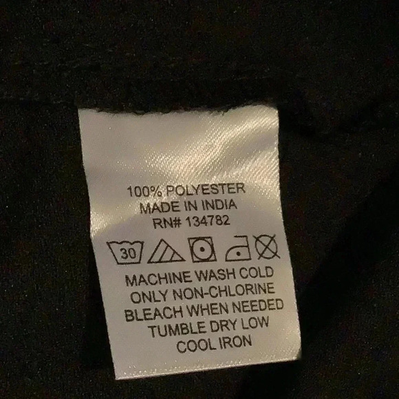 Hint of Blush Black Mini Dress with Adjustable Straps and waist tie New - Picture 5 of 7